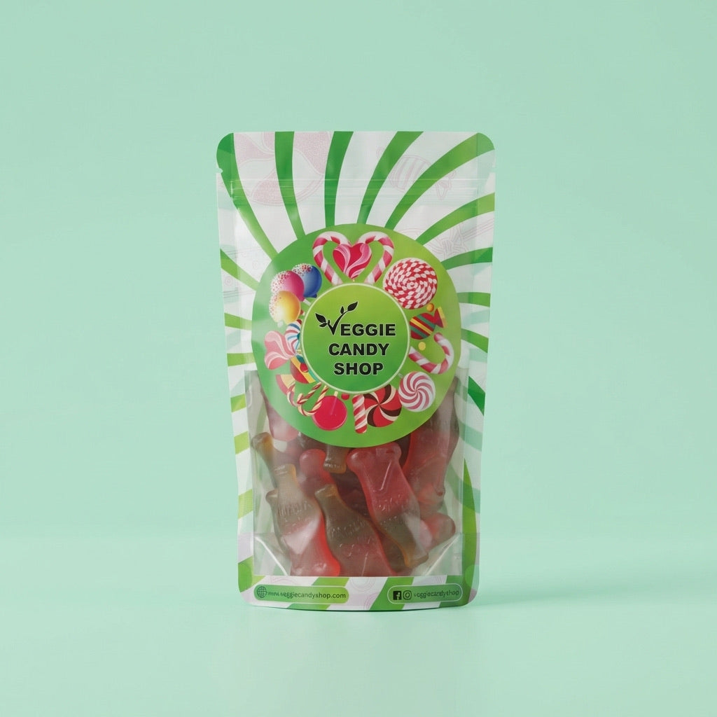 KIRSCH COLA FLASCHEN GROß (300G)