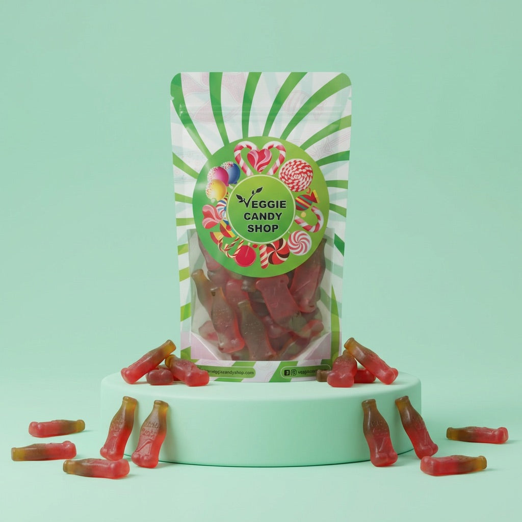 KIRSCH COLA FLASCHEN GROß (300G)