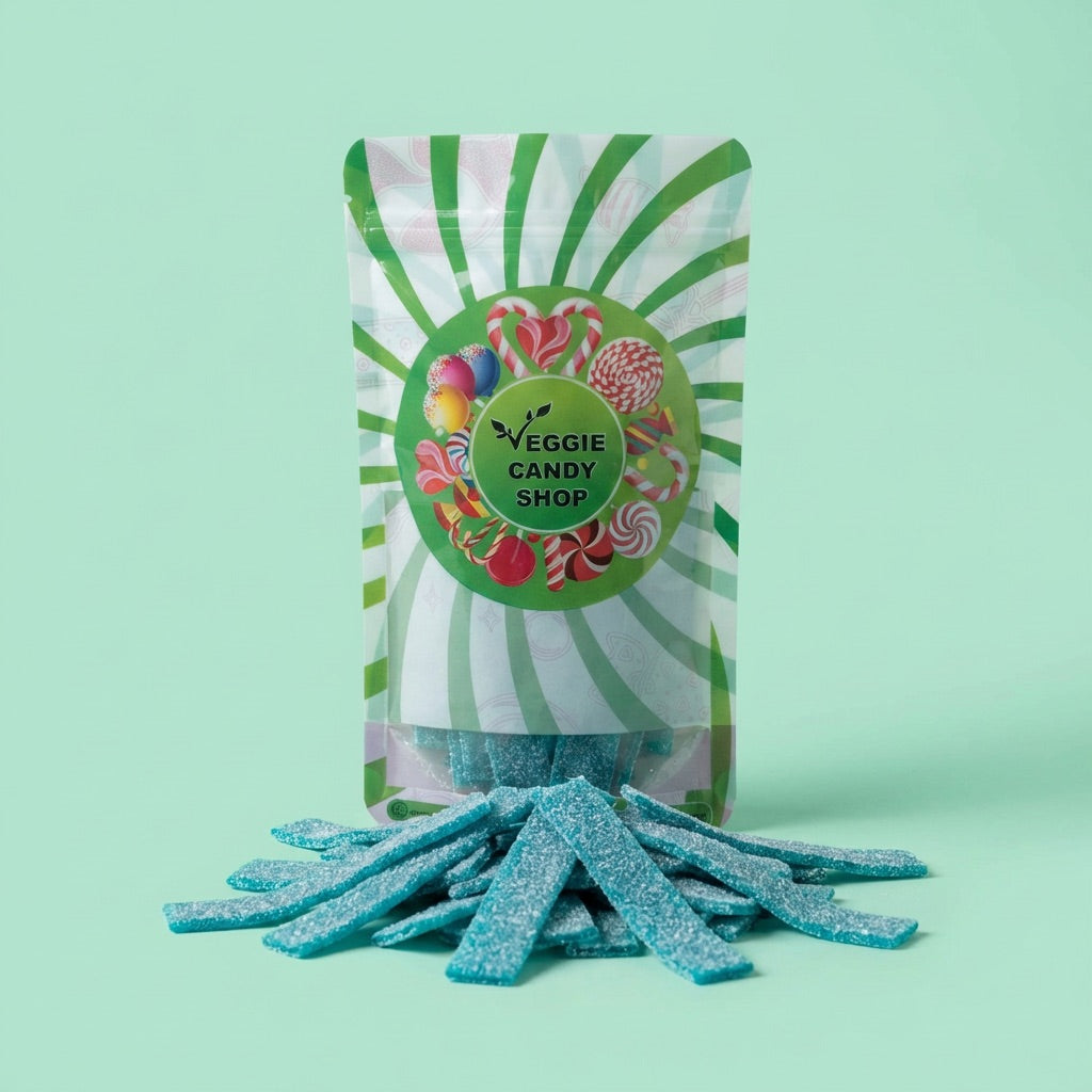 SAURE BLAUBEERE STREIFEN (300G)