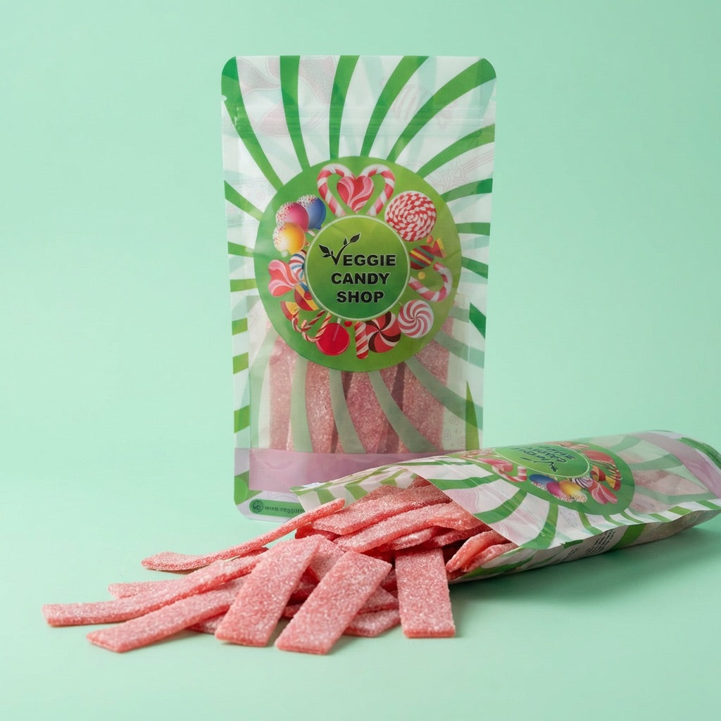 SAURE ERDBEER STREIFEN (300G)