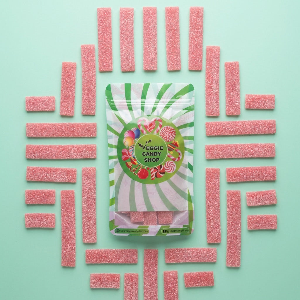SAURE ERDBEER STREIFEN (300G)