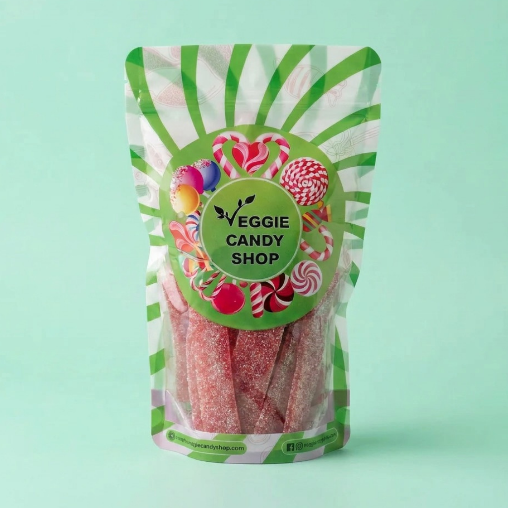 SAURE ERDBEER STREIFEN (300G)